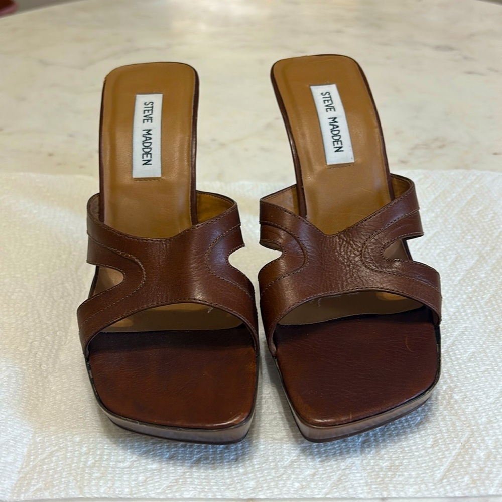 Steve Madden high heel sandals.